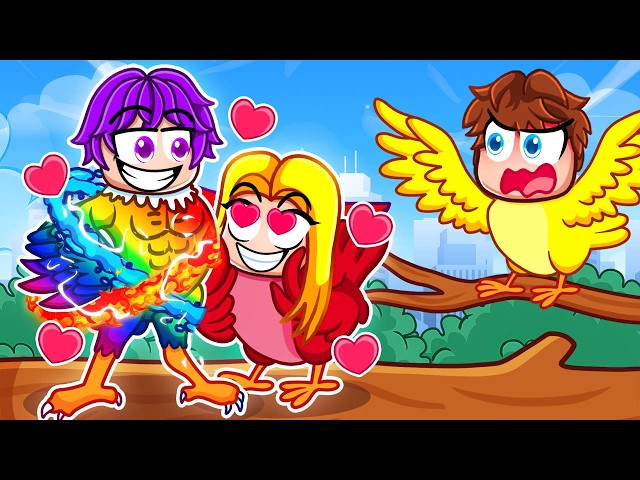 RIZZING GIRLS as an OP ELEMENTAL BIRD in Roblox BIRD FAMILY!