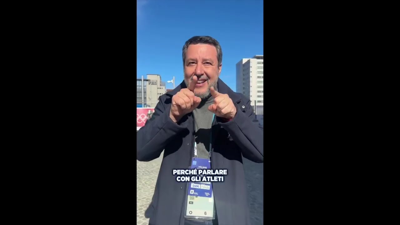 SALVINI: “MILANO RINASCE, IL VILLAGGIO OLIMPICO SARÀ IL PIÙ GRANDE STUDENTATO D’ITALIA”