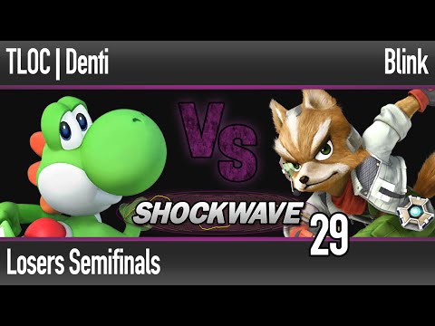 SW 29 Wii U - TLOC | Denti (Yoshi) vs Blink (Fox) - Losers Semifinals
