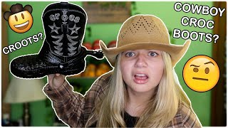 Crocs Cowboy Boots Review (Croots)