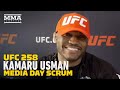 UFC 258: Kamaru Usman: Gilbert Burns Is My Toughest Test To Date - MMA Fighting