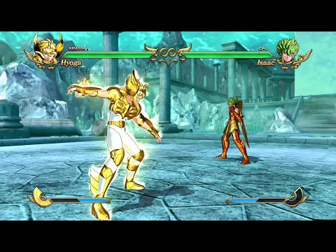 Saint Seiya Knights of the Zodiac - Hyoga vs Isaac