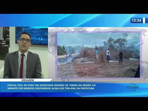 O DIA NEWS 08 01 2020  PoliÌcia vai investigar invasaÌƒo de terras na regiaÌƒo do Mirante dos Morro