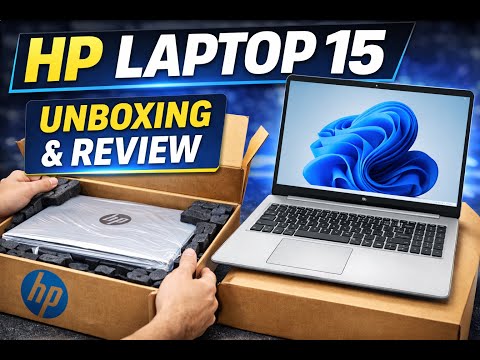 HP Laptop 15 Unboxing and Review