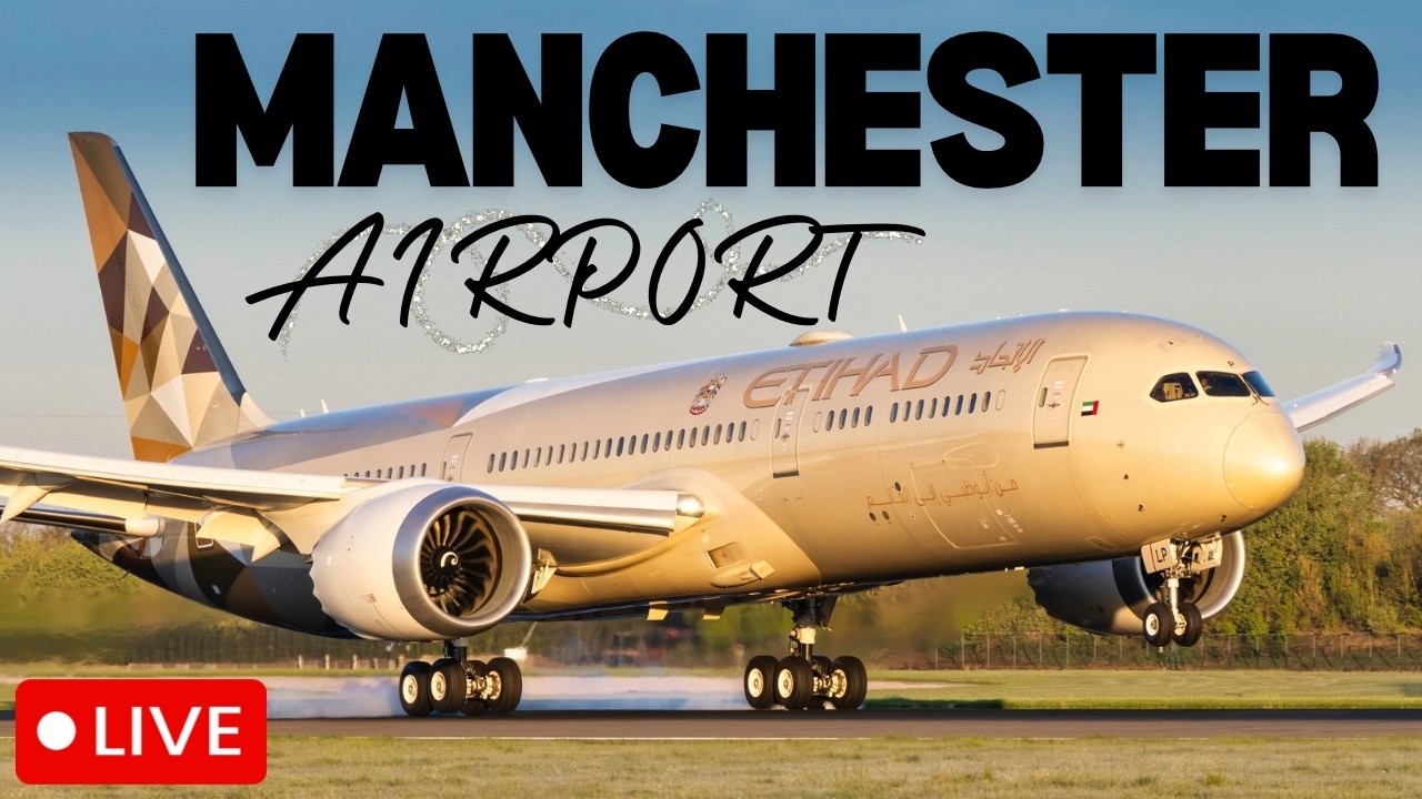 Live webcam view of Aeropuerto de Manchester en Vivo