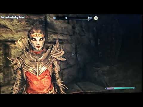 Skyrim Legendary and Survival Mode Playthrough Part 12 - The Vampire Side of Dawnguard