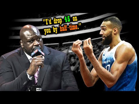 The beef between Shaq and Rudy Gobert is unhinged and delusional