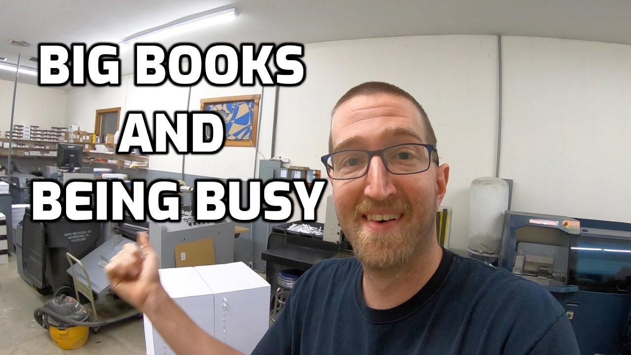 Printing Big Books while Printing Small Jobs, Brochures, Flyers, Postcards