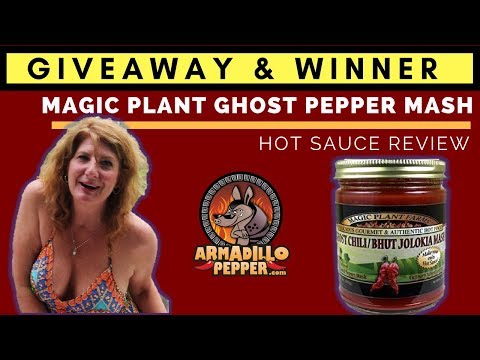 Magic Plant Farms Ghost Pepper Mash Hot Sauce Review