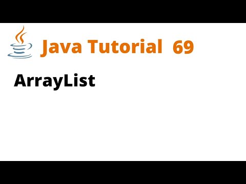 Java Tutorial 69 - ArrayList