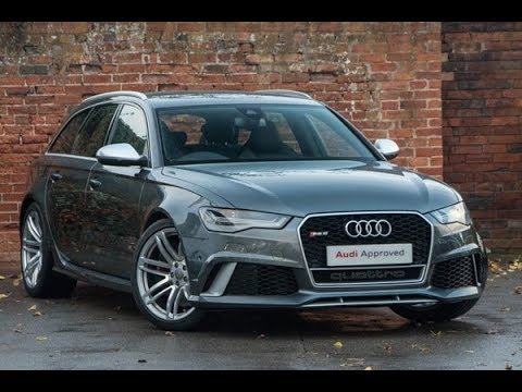 RJ15LNA AUDI A6 RS6 AVANT TFSI V8 QUATTRO GREY 2015