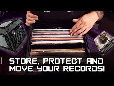 3 Ways to Store, Protect, and Move Your Vinyl Records!