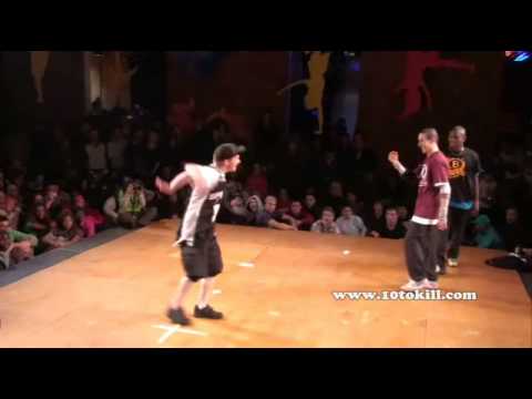 Burning Floor 2008 - 8eme Break - Hoochen Vs Cali & Kiffy