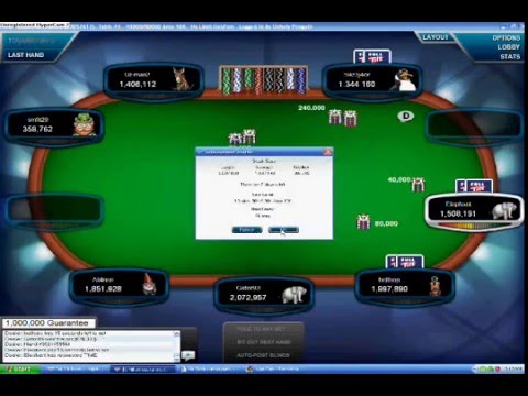 $1,000,000 Guarantee Final Table (Full Tilt Poker)