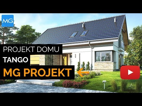 Projekt domu Tango MG Projekt - 130.17 m2 - koszt budowy 179 tys. zł