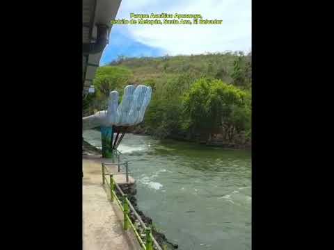 Parque Acuático Apuzunga, distrito de Metapán, Santa Ana, El Salvador