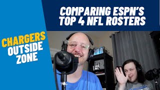 Comparing ESPN’s Top 4 NFL Rosters