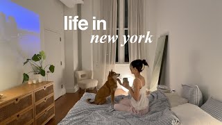 LIFE IN NYC | weekend reset routine, solo date in the city, prepping for a trip