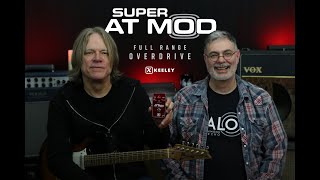 Keeley Electronics Super AT Mod Overdrive - Video Demo Review with Robert Keeley and Andy Timmons