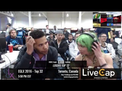 EGLX 2016 - VGBC Logic (Olimar) vs IceNinja (Palutena) - SSB4 Losers Top 12