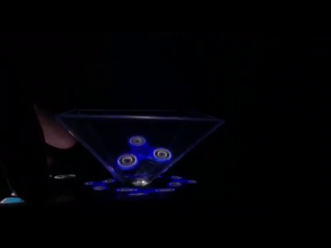 Hologram Spinner Simulator Video