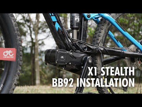 How to build your own EMTB ep.2 - X1 Stealth installation on a BB92 pressfit frame