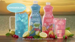 DON SIMÓN Limonada natural Don Simon nuevos sabores.. anuncio