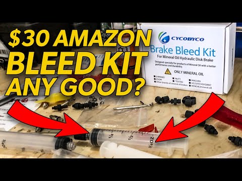 Cheap $30 Amazon Hydraulic Disc Brake Bleed Kit - How to Guide