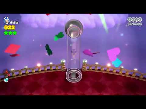 Super Mario 3D World (Switch) 1-5 Speedrun - Time: 44 (Former WR)