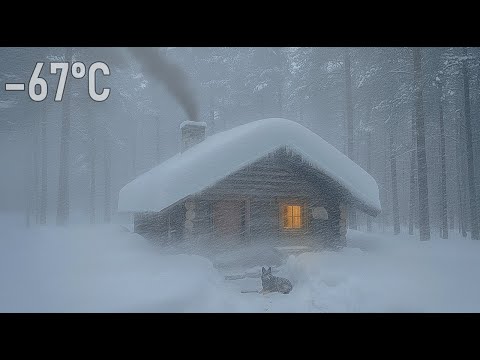 I Survived –67°C in a Strange Cabin | Extreme Off Grid Winter Life