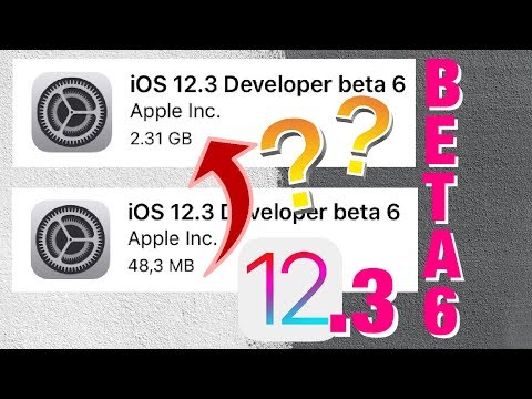 iOS 12.3 BETA 6 ist schon da und ich bin verwundert - Final oder nicht ??