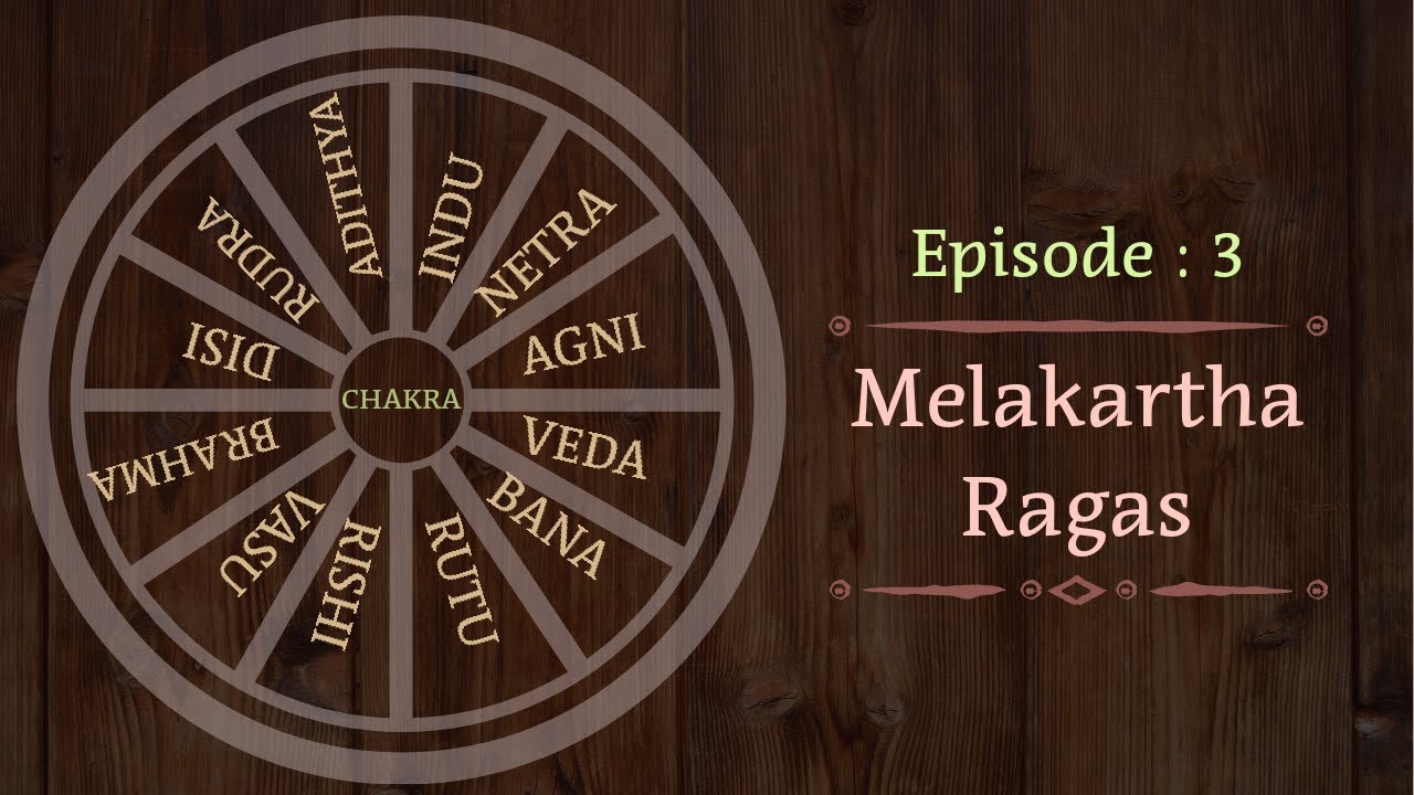 A Carnatic Journey ( ACJ with GV )  Episode 3 - MELAKARTA RAGAS
