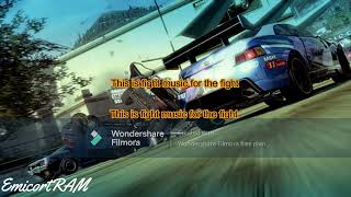 FIGHT MUSIC FOR THE FIGHT - BROMHEADS JACKETS LYRICS