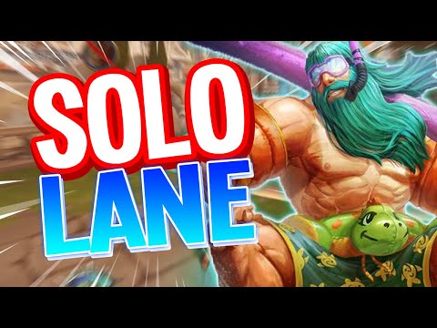 Poseidon Solo Lane is a MENACE in SMITE!