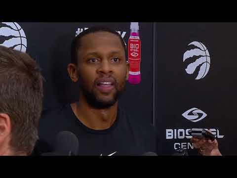 Raptors Practice: C. J. Miles - April 15, 2018