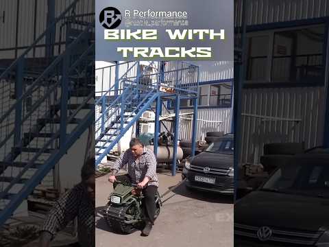 Bike with TRACKS 🪖