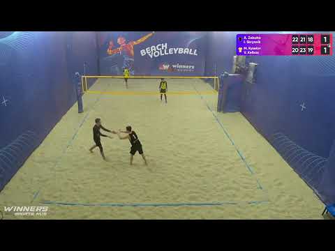 11:40 A. Zabuha / I. Skrynnik - M. Kyselov / V. Kelbas 25.02.2023 | Winners Beach Volleyball