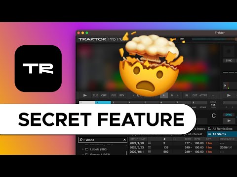 Secret Traktor Pro STEMS Feature | Quick Tip