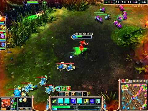 League of legends -Gangplank top lane- British Commentary