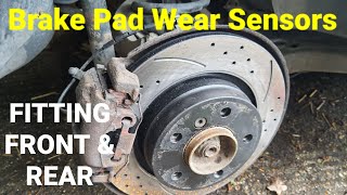 BMW E46 3 Series FRONT & REAR BRAKE PAD WEAR SENSORS FITTING