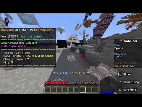 EPIC Minecraft HungerGames with KennyR2_ LIVE 🎮