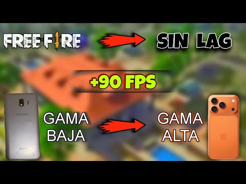 🚀Hize esto para QUITAR el LAG en Free Fire en GAMA BAJA ¿FUNCIONÓ?