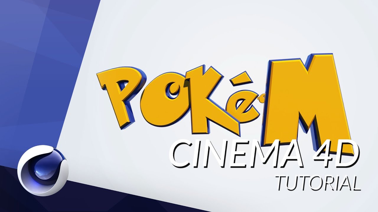 How to Create a Pokémon Title in Cinema 4D and After Effects