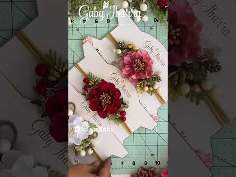 FLOR LUZMARIA 🎄🎄ACCESORIO NAVIDEÑO