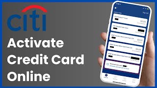 Activate CITI Bank Credit Card Online !