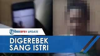 VIDEO Detik-detik Penggerebekan Oknum Guru SD 'Tidur' dengan Wanita Lain, Petugas Intai 8 Jam
