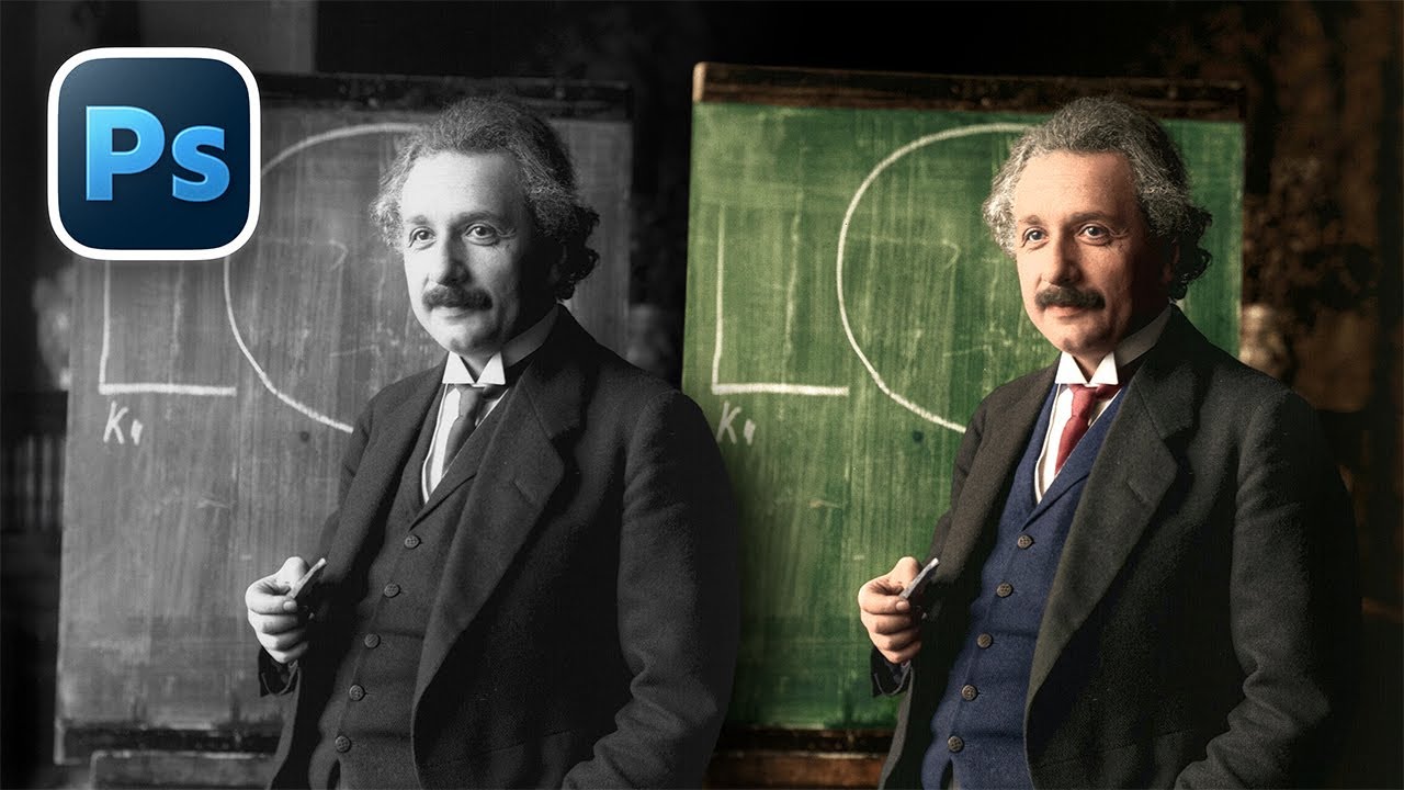 Colorize B&W FAST in Photoshop (No AI Damage)