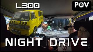 Download lagu POV: Mitsubishi L300 Night Drive (with pedal cam) mp3