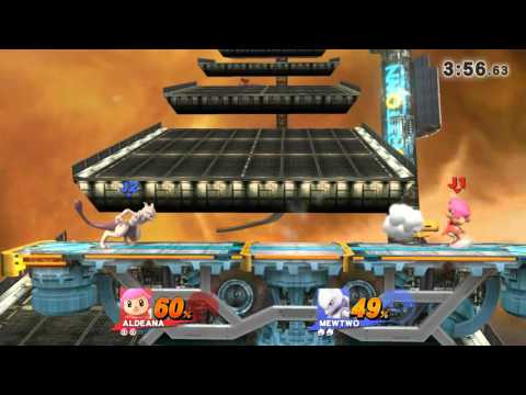smash 4 venus - psy(bowser) vs cris pnk(mewtwo)