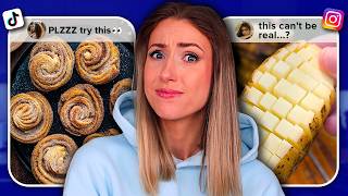 I Tested the MOST VIRAL Fall Recipes on TikTok & Instagram 🍂